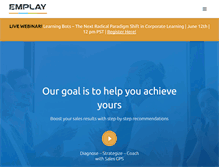Tablet Screenshot of emplay.net
